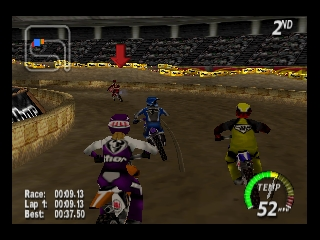 Excitebike 64 (USA) In game screenshot